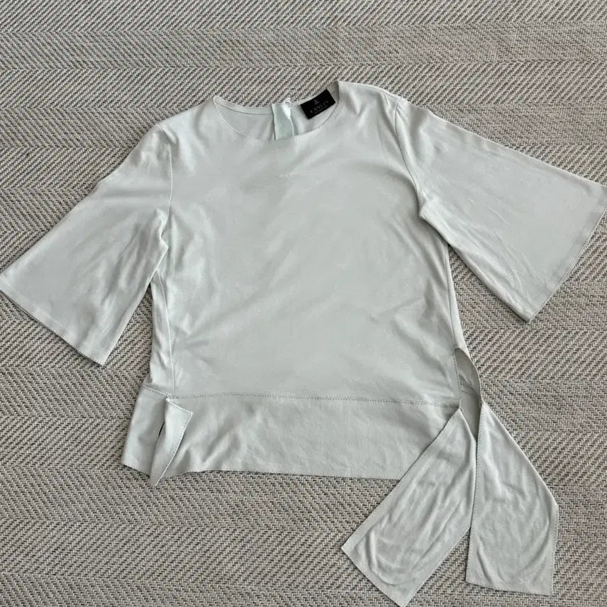 [SOLD OUT] LANVIN/랑방 컬렉션 블라우스 연블루 블라우스/82