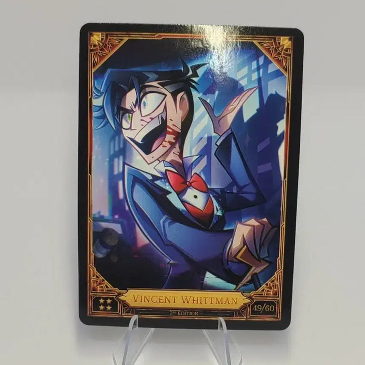 [BUNJANG] Hazbin Hotel Season 2 Vincent Witman Non-foil Card / 해즈빈호텔 시즌2 2nd 빈센트 휘트먼 논포일