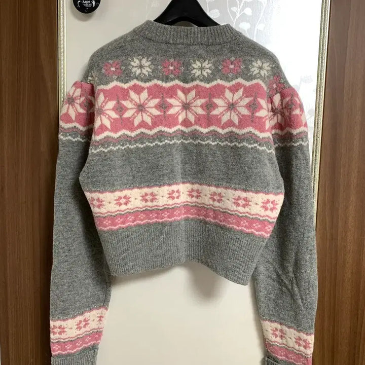 [BUNJANG] InstantFunk Jacquard Wool Cardigan / 인스턴트펑크 자카드 울 가디건
