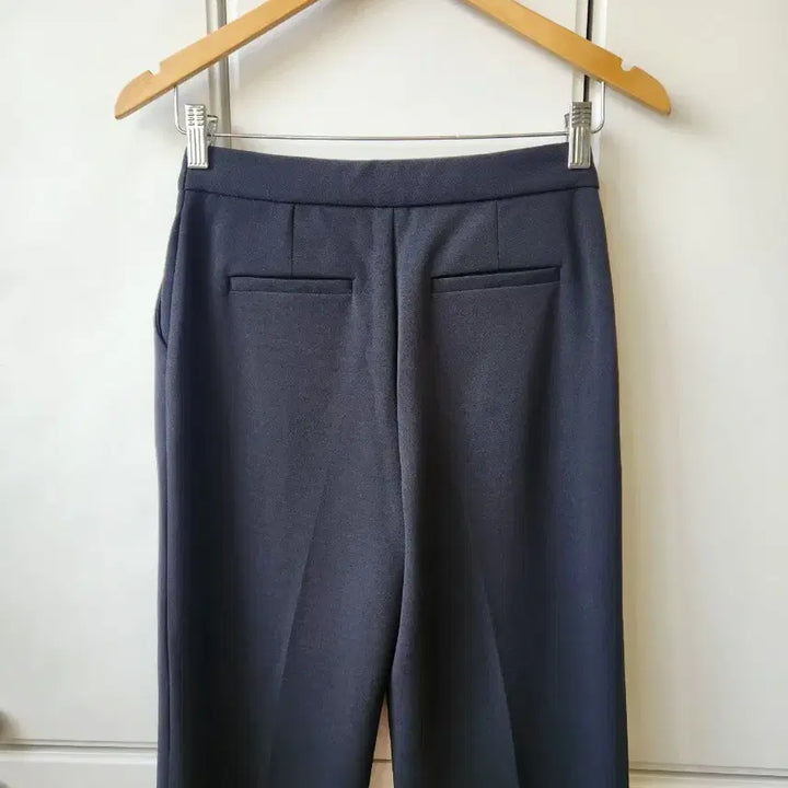 [BUNJANG] Black Straight Leg Dress Pants / 블랙 일자슬랙스 정장바지