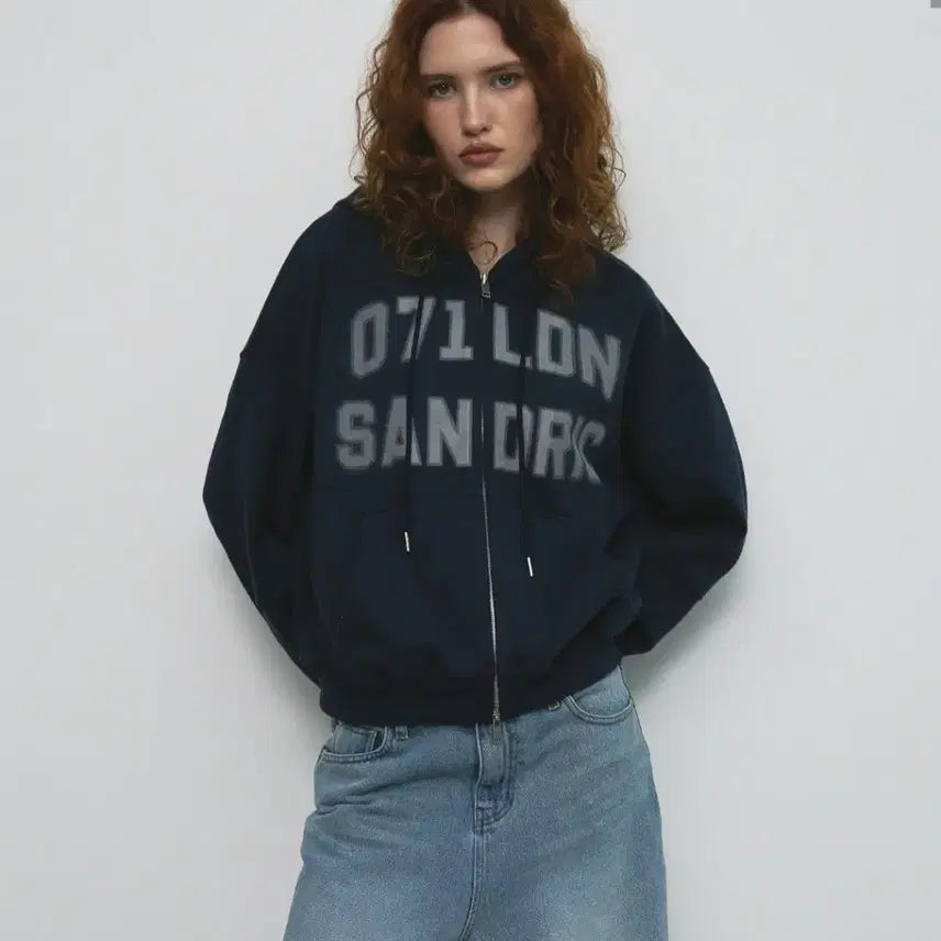 [BUNJANG] Sandric Oversized Hoodie Zip-up / 샌드릭 후드집업(포에토 포스터 미엘 브리더 마크들리 드윌 자라 cos