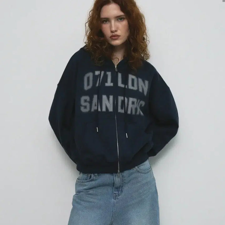 [BUNJANG] Sandric Oversized Hoodie Zip-up / 샌드릭 후드집업(포에토 포스터 미엘 브리더 마크들리 드윌 자라 cos