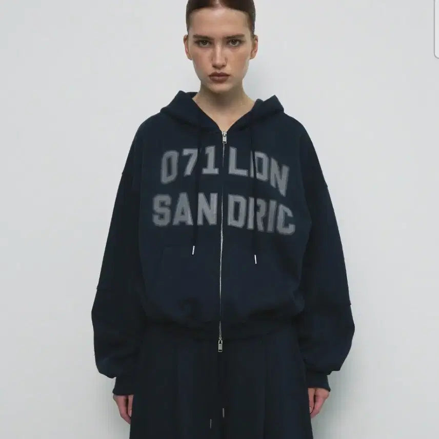 [BUNJANG] Sandric Oversized Hoodie Zip-up / 샌드릭 후드집업(포에토 포스터 미엘 브리더 마크들리 드윌 자라 cos