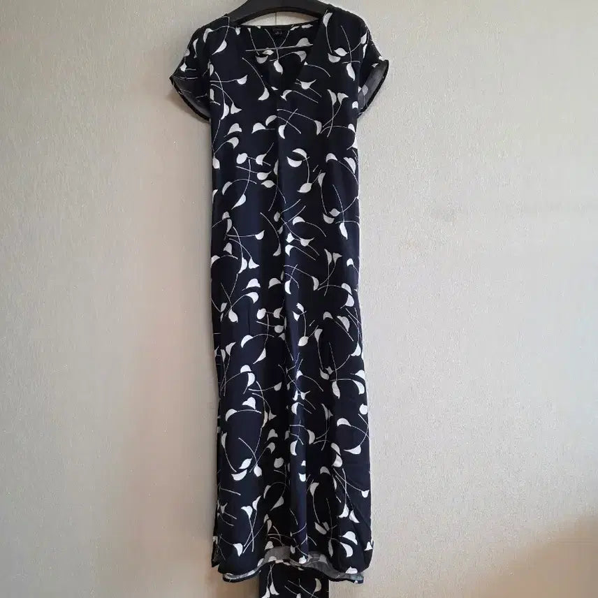 [BUNJANG] EnTailor Navy Long Dress / 엔테일러 롱 원피스