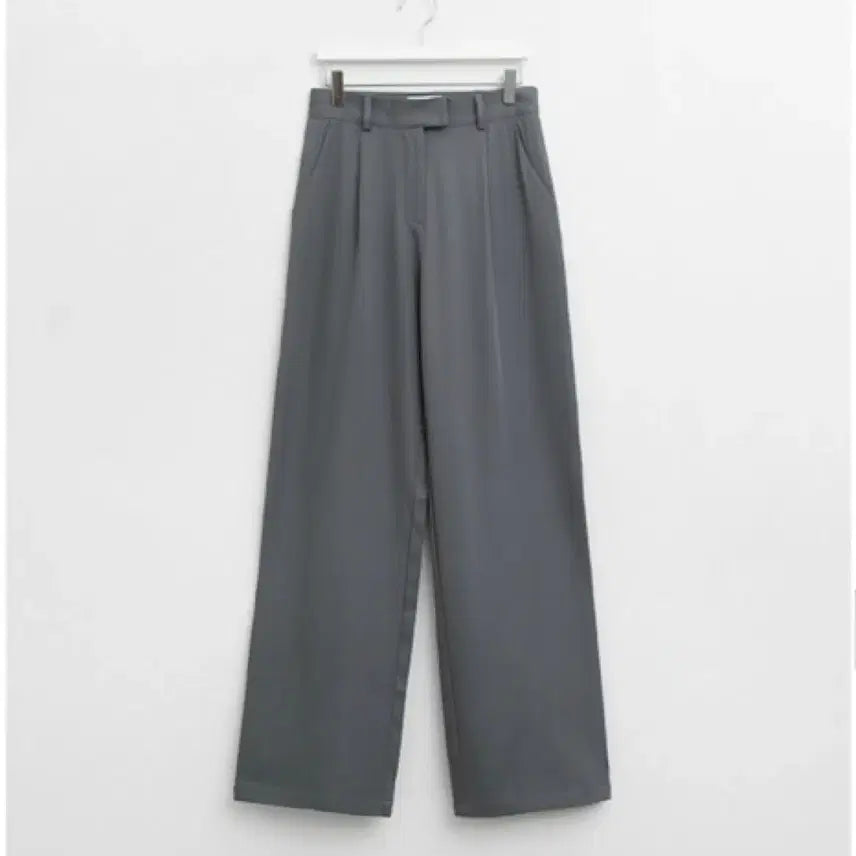 [SOLD OUT] 와이드 슬랙스 그레이 여성 바지
