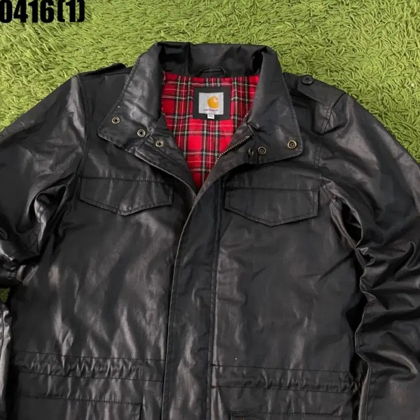 [BUNJANG] Carhartt Black Wax Jacket XS / 칼하트 블랙 왁스 자켓 XS