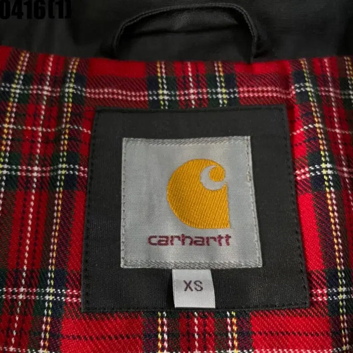 [BUNJANG] Carhartt Black Wax Jacket XS / 칼하트 블랙 왁스 자켓 XS