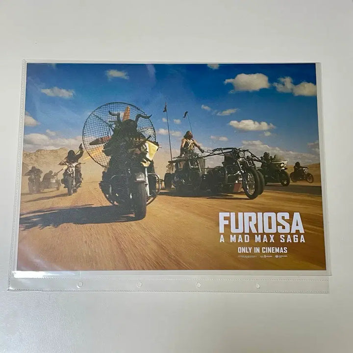 [BUNJANG] Furiosa: A Mad Max Saga Megabox Poster / 퓨리오사: 매드맥스 사가 아트그라피 메가박스 포스터