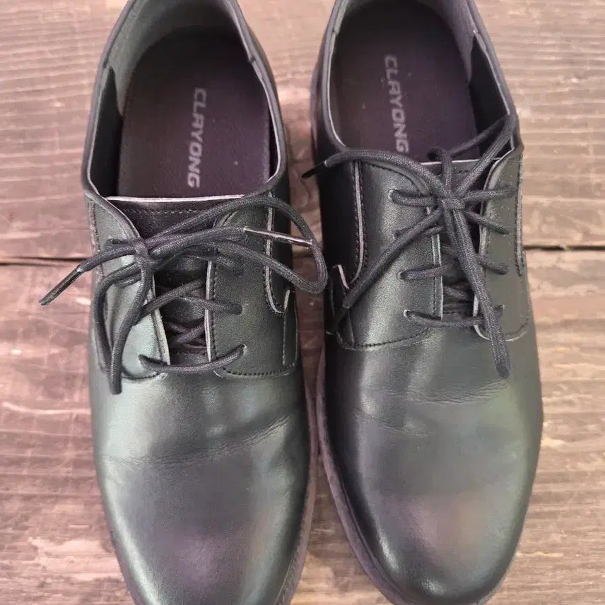 [BUNJANG] Claeon 6cm Derby Shoes (Size 260) / 클레용 6cm 키높이 더비(260)
