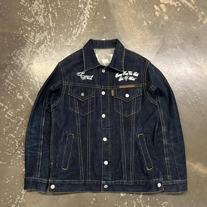 [SOLD OUT] 알비노 셀비지 데님 트러커