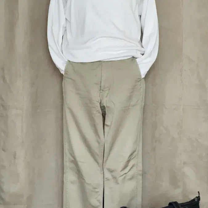 [BUNJANG] Hanes Blank Crewneck Sweatshirt / 90s 빈티지 USA Hanes 헤인즈 무지 맨투맨 화이트 XL