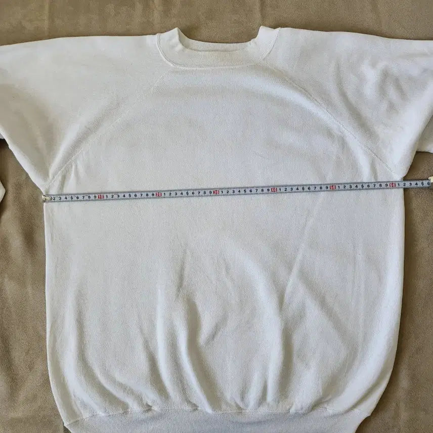 [BUNJANG] Hanes Blank Crewneck Sweatshirt / 90s 빈티지 USA Hanes 헤인즈 무지 맨투맨 화이트 XL