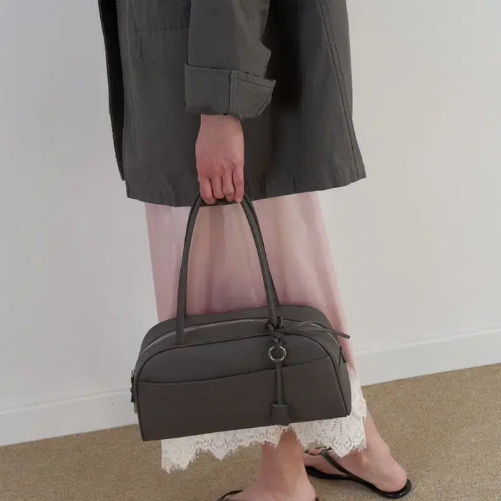 [SOLD OUT] (새상품) 리본빛 Velora Shoulder Bag Taupe Gray