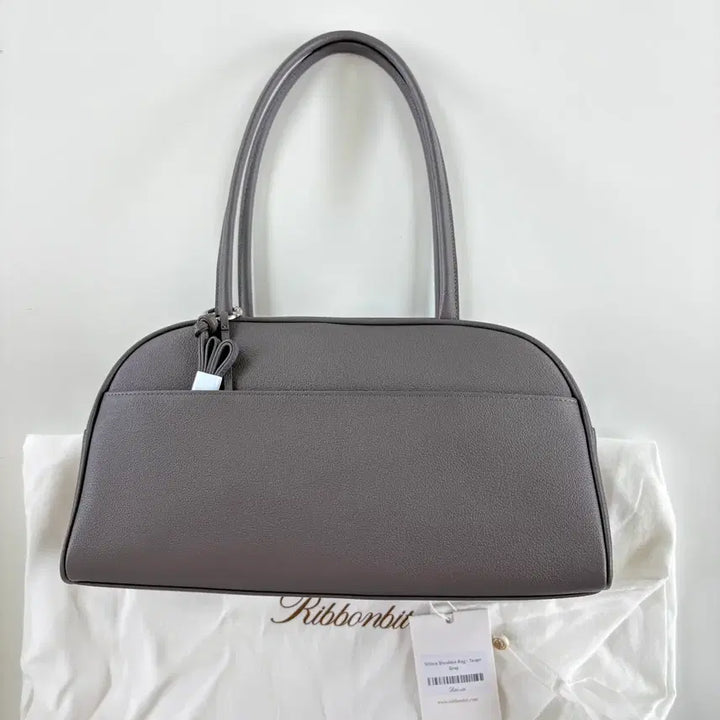 [SOLD OUT] (새상품) 리본빛 Velora Shoulder Bag Taupe Gray