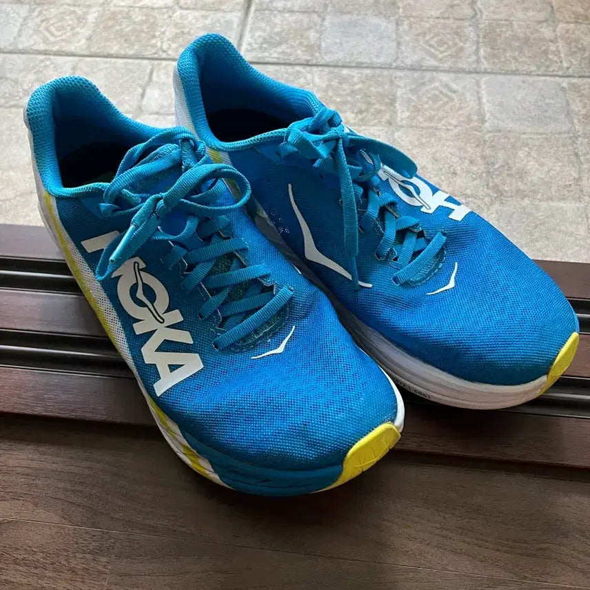 [BUNJANG] Hoka Rocket X1 Carbon Fiber Running Shoes / 호카 로켓 x1 카본화 245mm 팝니다