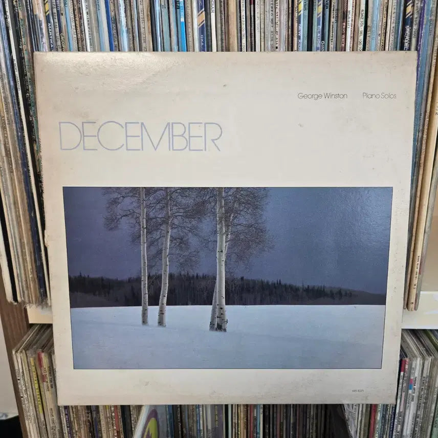 [BUNJANG] George Winston December LP Vinyl Record (Mint Condition) / 조지 윈스턴 December LP판 민트급