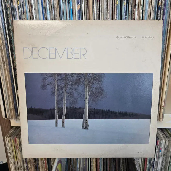 [BUNJANG] George Winston December LP Vinyl Record (Mint Condition) / 조지 윈스턴 December LP판 민트급