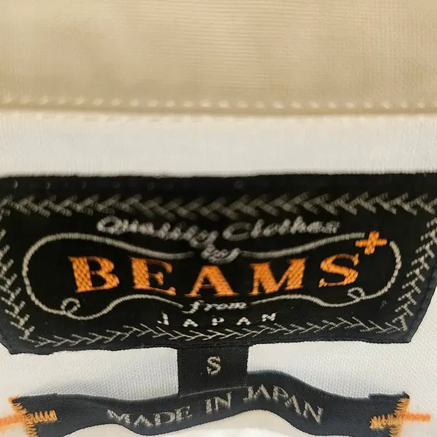 [SOLD OUT] 빔즈 플러스 REG Collar 120/3 브로드 셔츠 S