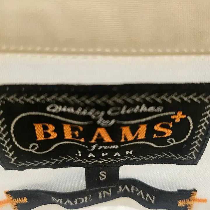[SOLD OUT] 빔즈 플러스 REG Collar 120/3 브로드 셔츠 S