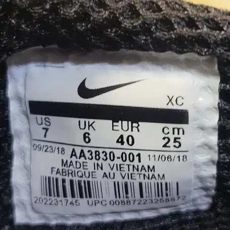 [BUNJANG] Nike Air Presto OG The Ten (Black) Sneakers / 나이키 프레스토OG 더 텐(블랙) AA3830-001 250mm -정리맨