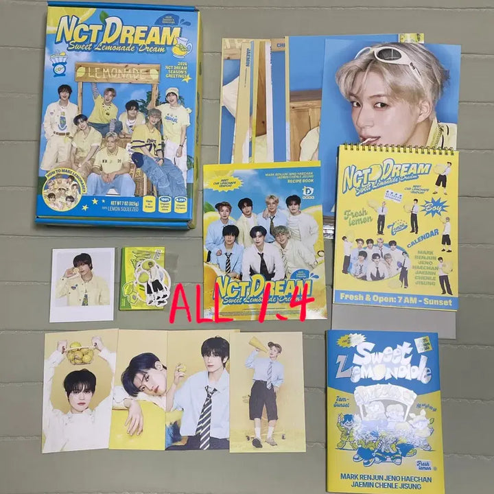 [SOLD OUT] 엔시티드림 2026 시그 개봉 다이어리 달력 양도 판매