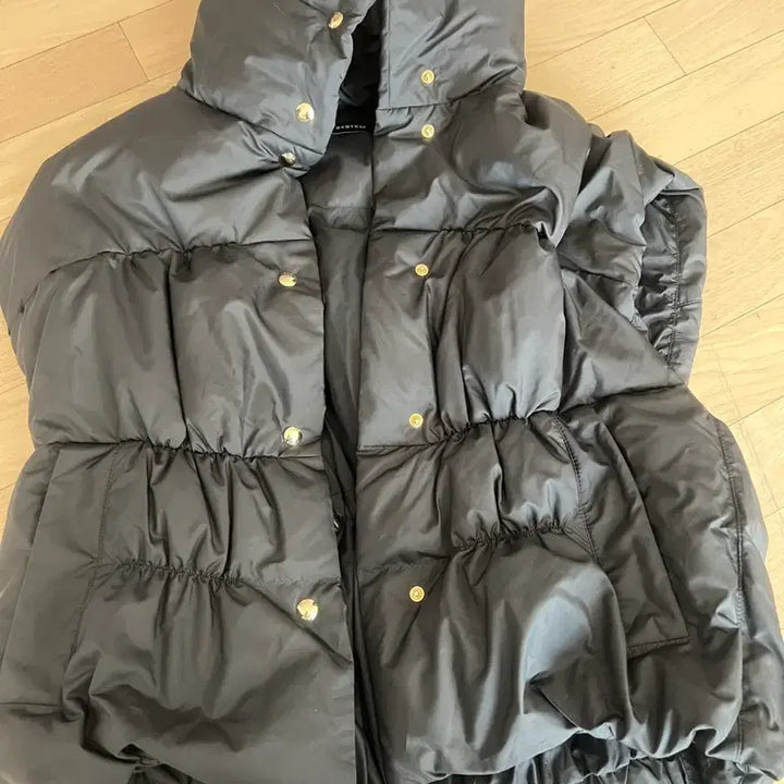 [BUNJANG] SYSTEM High Neck Goose Down Vest Black / 시스템 SYSTEM하이넥 구스다운 베스트 블랙 82(55)