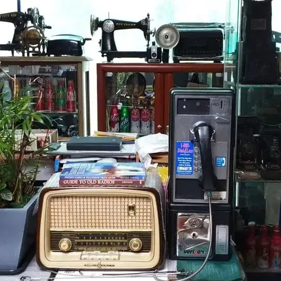 [BUNJANG] Vintage PTS Public Telephone / 빈티지/레트로 미국에서 실사용한 코인사용  주물 공중전화기 선택구매