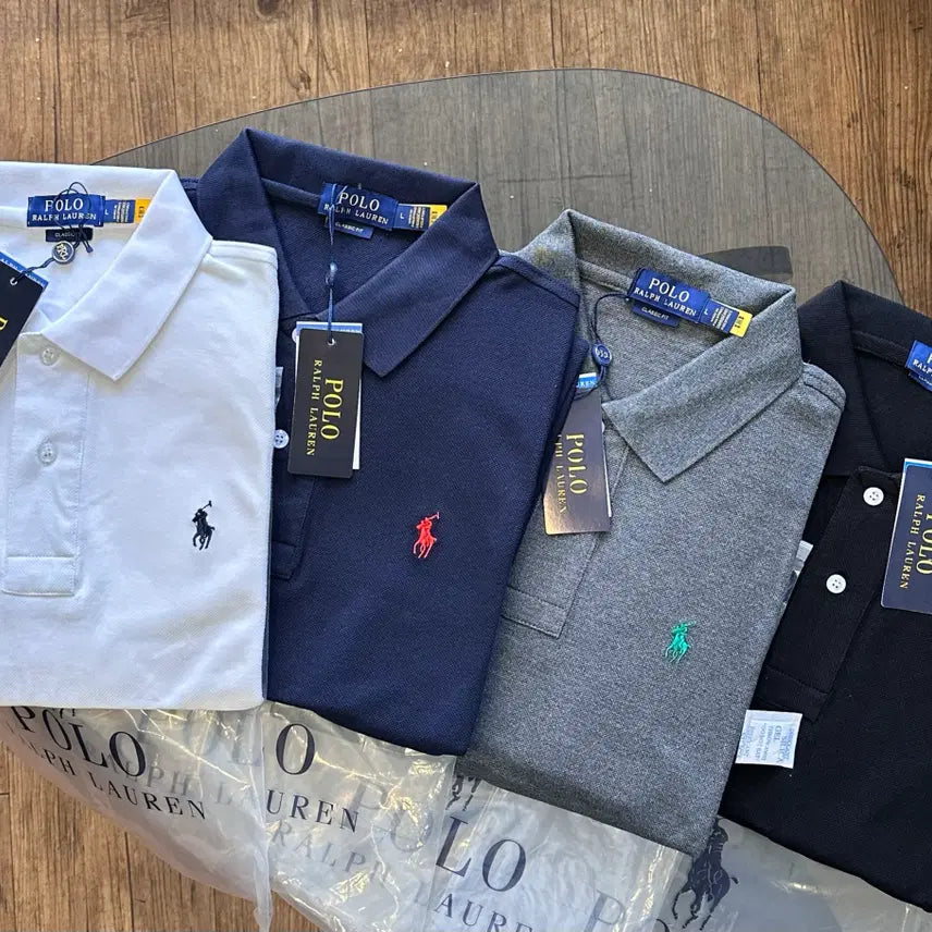 [BUNJANG] Polo Ralph Lauren PK Collar T-Shirt / (정품 새상품) 폴로 랄프로렌 pk 카라티