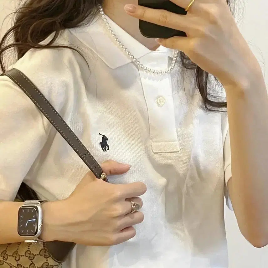[BUNJANG] Polo Ralph Lauren PK Collar T-Shirt / (정품 새상품) 폴로 랄프로렌 pk 카라티