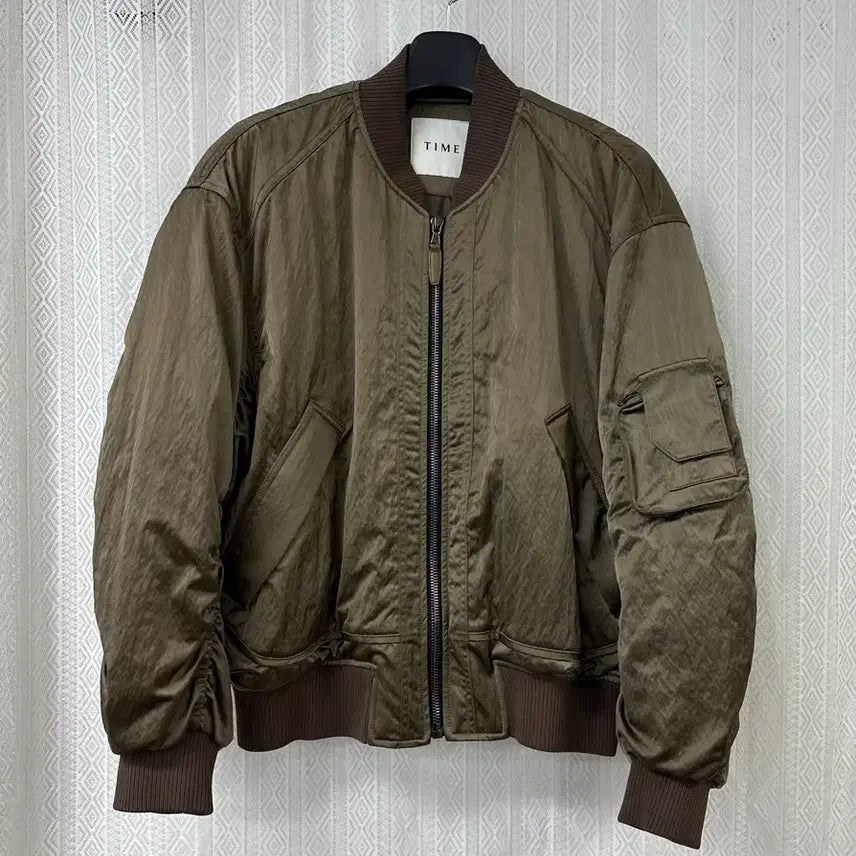 [BUNJANG] Time Homme 22AW MA-1 Bomber Jacket / (105)타임옴므 22AW MA-1 오버핏 봄버 자켓