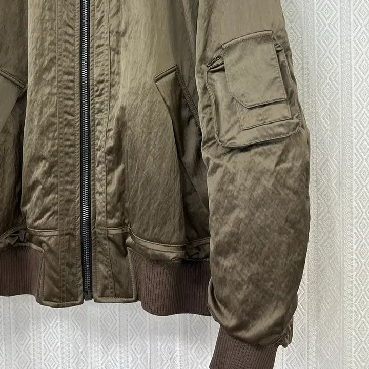 [BUNJANG] Time Homme 22AW MA-1 Bomber Jacket / (105)타임옴므 22AW MA-1 오버핏 봄버 자켓