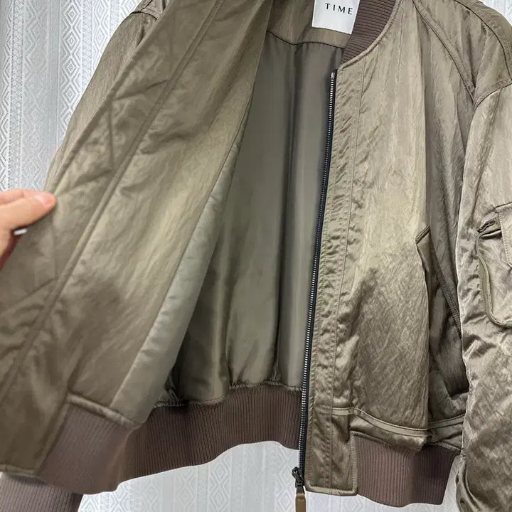 [BUNJANG] Time Homme 22AW MA-1 Bomber Jacket / (105)타임옴므 22AW MA-1 오버핏 봄버 자켓