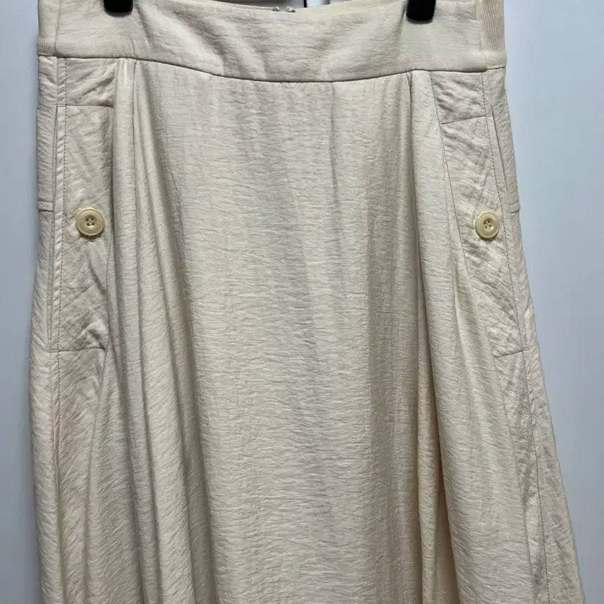 [BUNJANG] System One-Tuck Banding Midi Skirt / 한섬 시스템 원턱 밴딩 스커트 치마