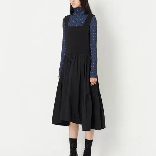 [BUNJANG] Lucky Chouette Back Color Strap Dress / 럭키슈에뜨 Back color strap dress 36
