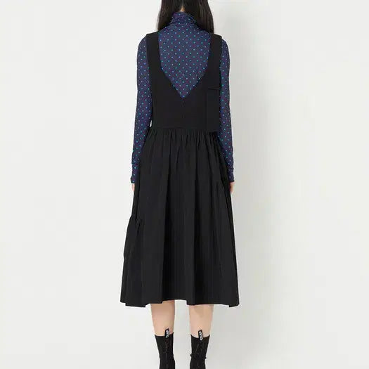 [BUNJANG] Lucky Chouette Back Color Strap Dress / 럭키슈에뜨 Back color strap dress 36