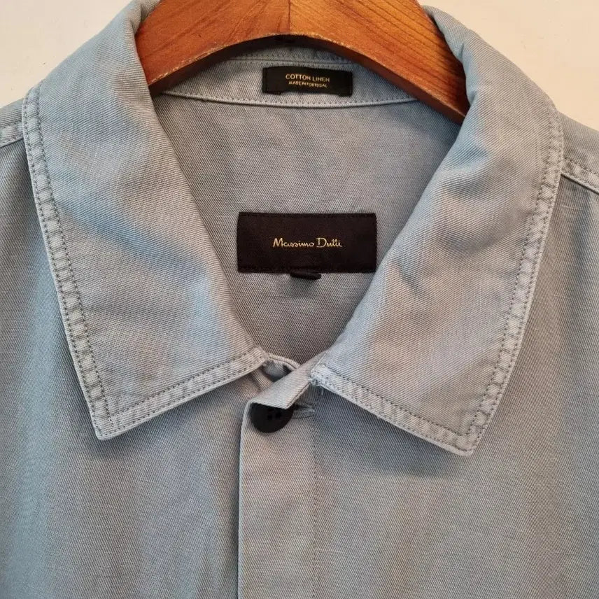 [SOLD OUT] Massimo Dutti 코튼 린넨 셔츠 자켓 L