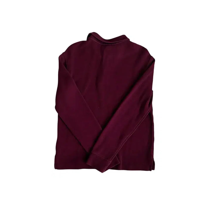 [BUNJANG] Polo Half-Zip Sweatshirt / [ 할인 ] 폴로 반집업 맨투맨