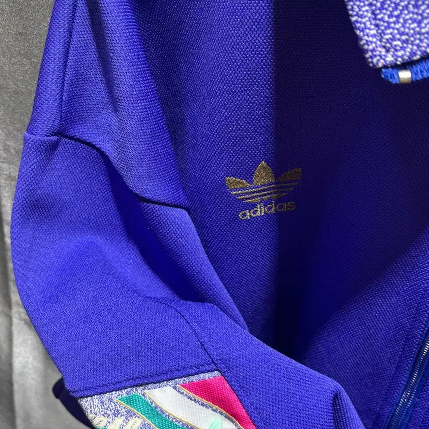[BUNJANG] Adidas 90s Firebird Pattern Track Top / L 아디다스 90s 파이어버드 패턴 퍼플 트랙탑