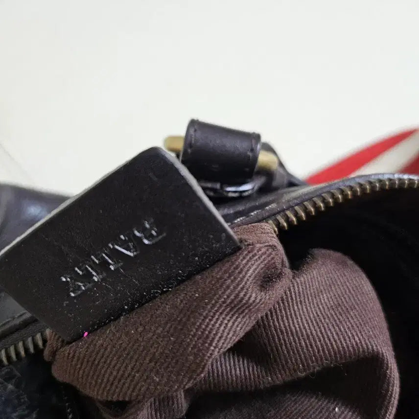 [BUNJANG] Bally Leather Tote Bag Dark Brown / Bally 발리 가죽 토트백 다크브라운