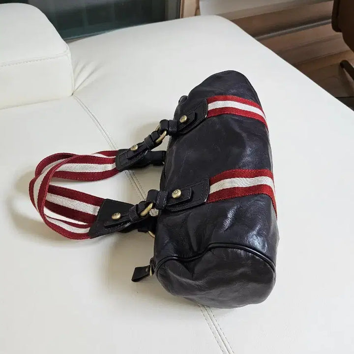[BUNJANG] Bally Leather Tote Bag Dark Brown / Bally 발리 가죽 토트백 다크브라운