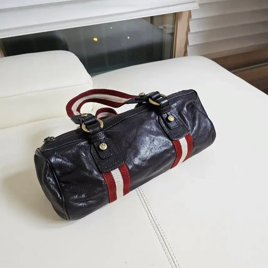 [BUNJANG] Bally Leather Tote Bag Dark Brown / Bally 발리 가죽 토트백 다크브라운