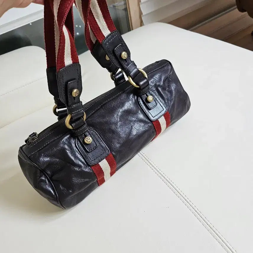 [BUNJANG] Bally Leather Tote Bag Dark Brown / Bally 발리 가죽 토트백 다크브라운