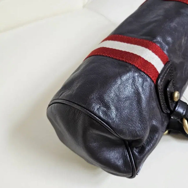 [BUNJANG] Bally Leather Tote Bag Dark Brown / Bally 발리 가죽 토트백 다크브라운