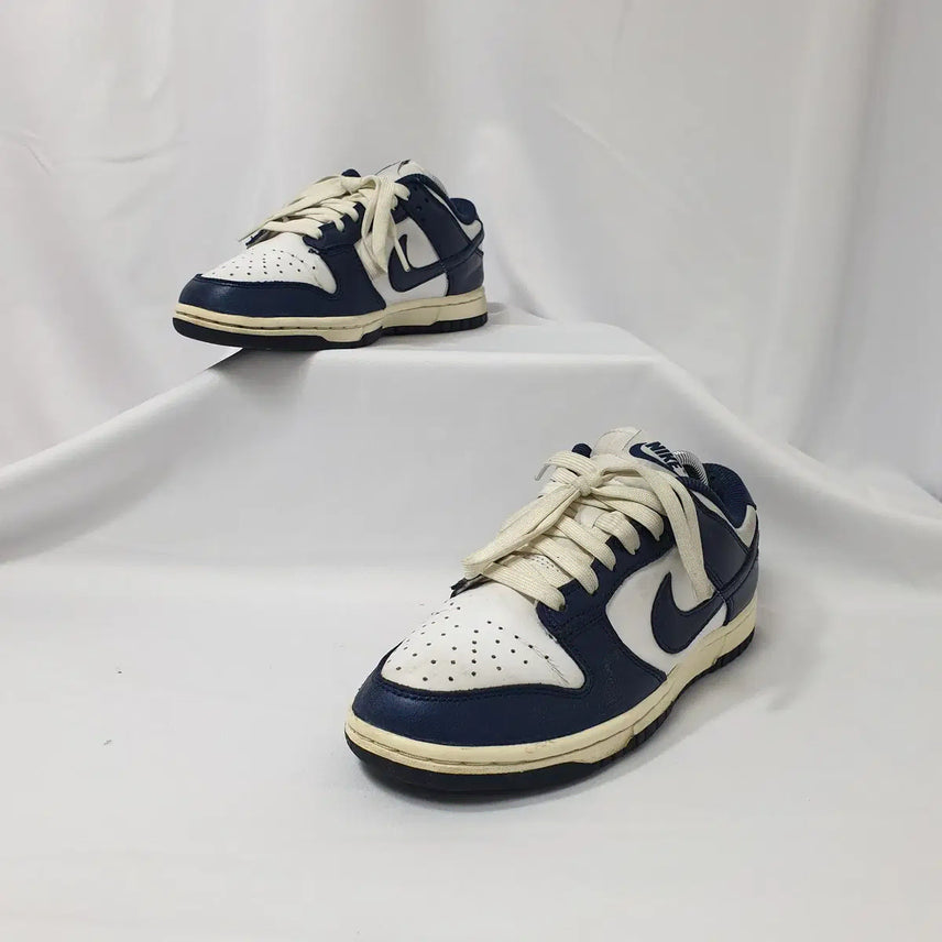 [BUNJANG] Nike Dunk Low Premium Vintage Navy Sneakers / 두하빈티지 230 나이키 덩크 로우 프리미엄 빈티지 네이비 스니커즈