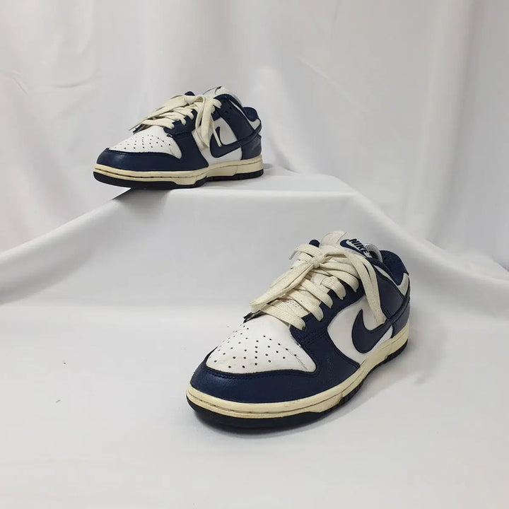 [BUNJANG] Nike Dunk Low Premium Vintage Navy Sneakers / 두하빈티지 230 나이키 덩크 로우 프리미엄 빈티지 네이비 스니커즈