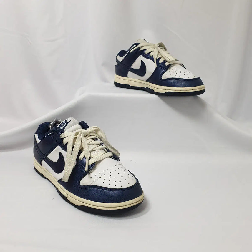 [BUNJANG] Nike Dunk Low Premium Vintage Navy Sneakers / 두하빈티지 230 나이키 덩크 로우 프리미엄 빈티지 네이비 스니커즈