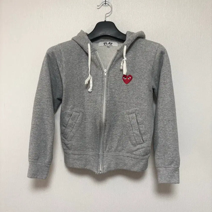 [SOLD OUT] [M] 여성용 꼼데가르송 후드집업 그레이