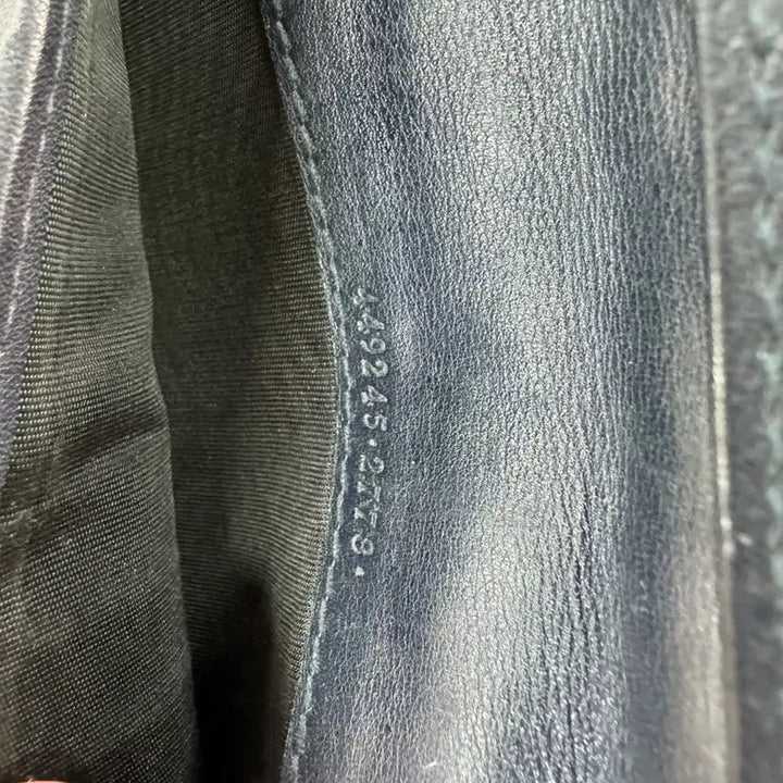 [BUNJANG] Gucci Micro Guccissima Long Wallet Black / 구찌 마이크로 시마 장지갑 블랙