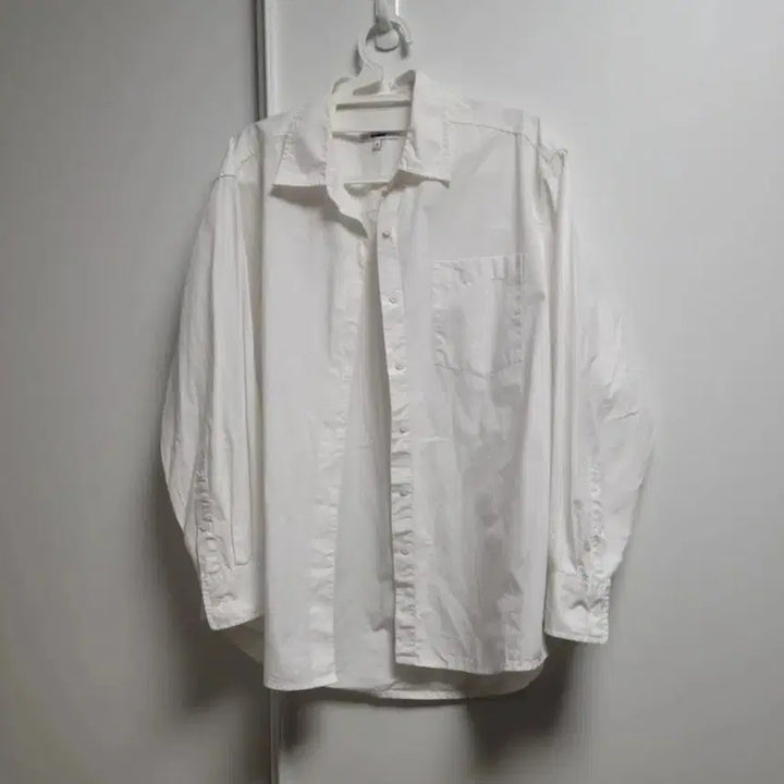 [BUNJANG] Musinsa Standard White Long Sleeve Shirt / 화이트 셔츠 남방 긴팔