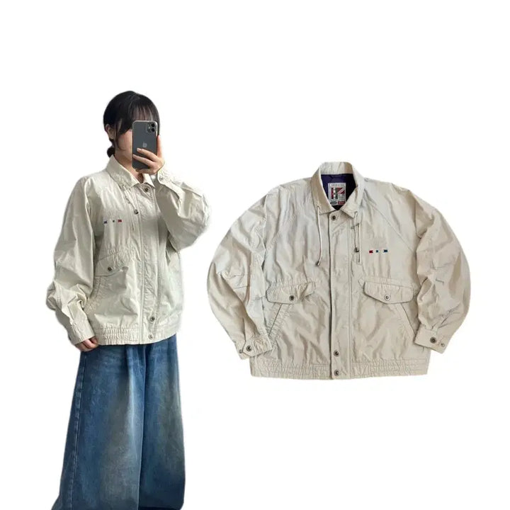 [BUNJANG] Aburaysia 90s Old School Windbreaker Jacket / Aburaysia 제팬 90s 올드스쿨 바람막이 자켓